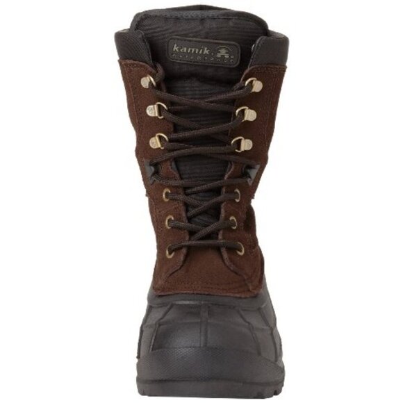 Men\'s Kamik NationPlus Waterproof Insulated Winter Boots -40  Sz. 10 Brown